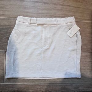 A New Day White Mini Skirt